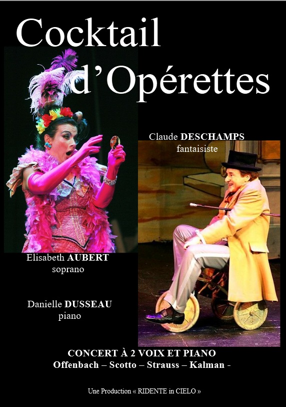 Affiche Cocktail d'opérettes